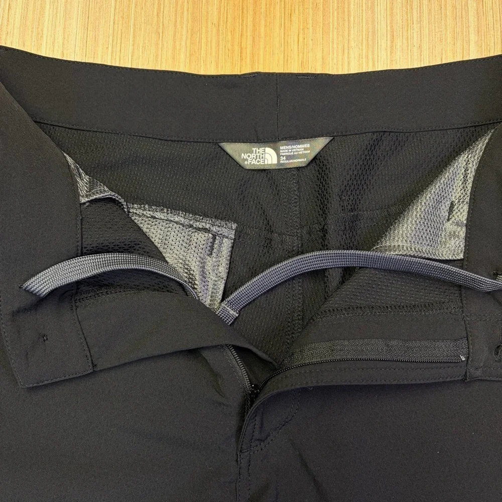 The North Face Hybrid Shorts Black Men’s 34 Stretch Outdoor Hiking Quick Dry